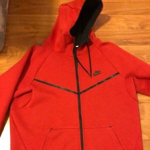 Red and Black Nike Jacket - like new